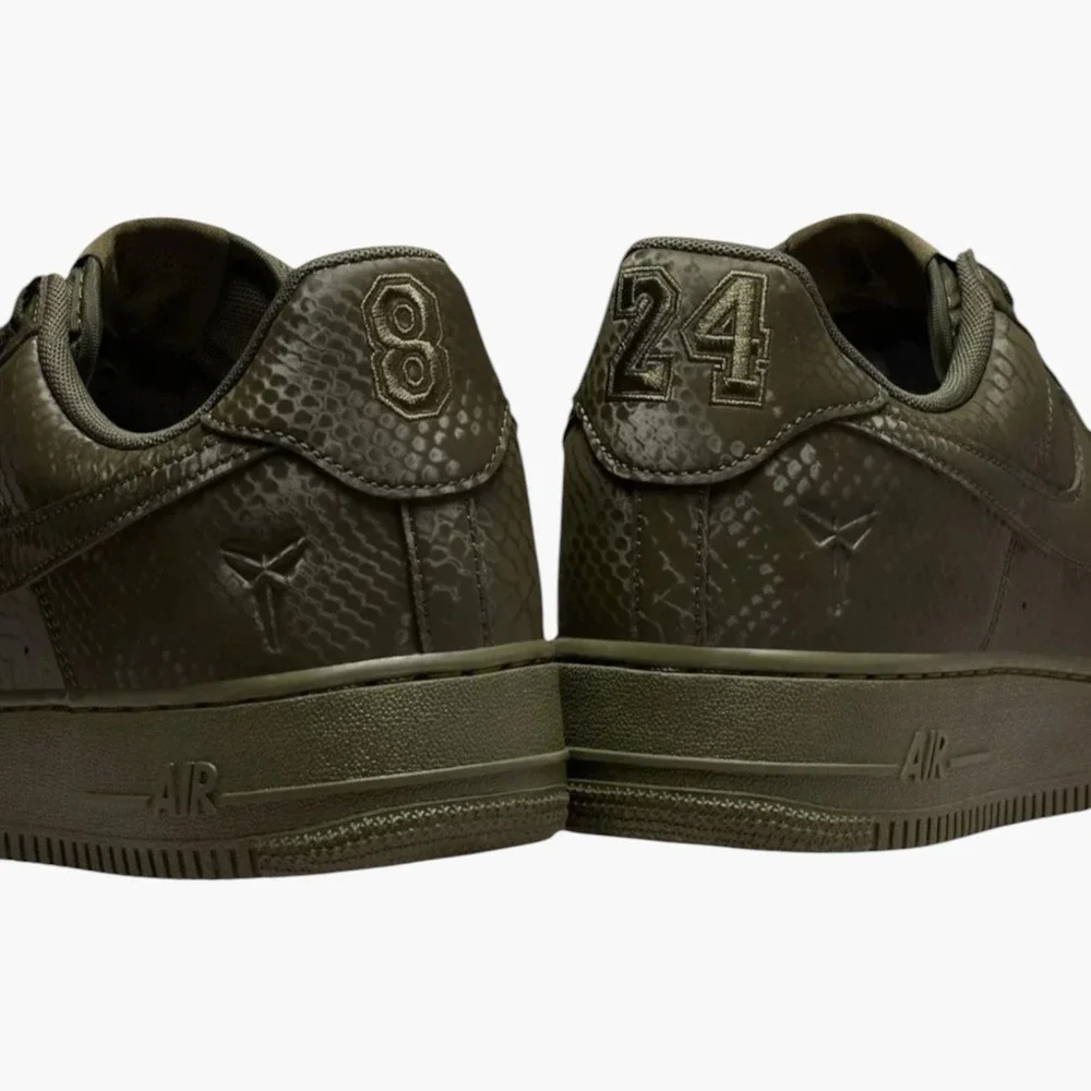 Nike Kobe Air Force 1 Low Summit 'Cargo Khaki' IB0018-301 US Men Size 16